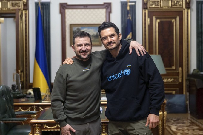 Ukraine President Zelenskyy Meeting Famous Politicians & Celebrities: Photos