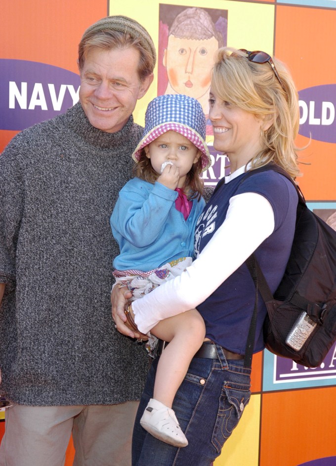 William H. Macy & Family In 2003