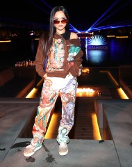 COACHELLA, CALIFORNIA - APRIL 14: Becky G enjoys Casamigos at TAO Desert Nights presented by Jeeter at Zenyara on April 14, 2023 in Coachella, California. (Photo by Jerritt Clark/Getty Images for Casamigos )