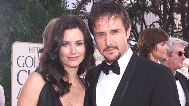 david arquette friends courteney cox