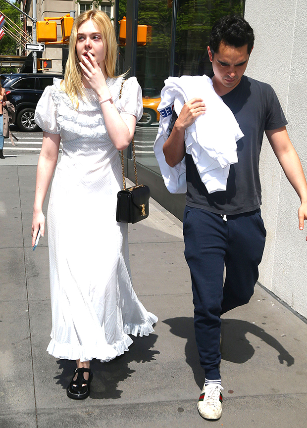 Max Minghella and Elle Fanning