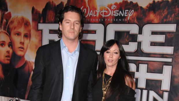 HOLLYWOOD - MARCH 11: Shannen Doherty and Kurt Iswarienko arrive at the Los Angeles premiere of "Race To Witch Mountain" at the El Capitan Theatre on March 11, 2009 in Hollywood, California. (Photo by Steve Granitz/WireImage)