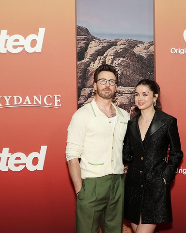 Chris Evans and Ana de Armas
Apple Original Films world premiere of "Ghosted" at the AMC Lincoln Square Theater, AMC Lincoln Square Theater, New York, USA - 18 Apr 2023