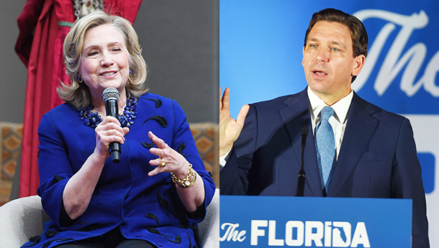 hillary clinton, ron desantis