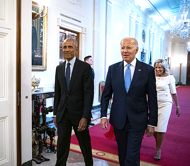 Joe Biden and Barack Obama 