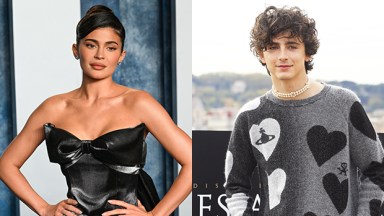 Timothée Chalamet and Kylie Jenner 