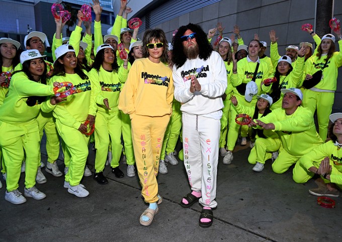 Prophet Ezekiel Profit Spotted At Lakers Game With Student Lisa Rinna