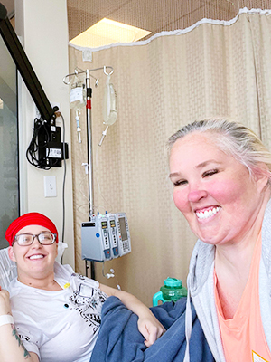 mama june and anna chemo pics
