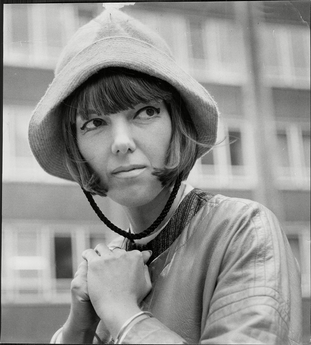 Mary Quant Fashion Designer.
Mary Quant Fashion Designer.