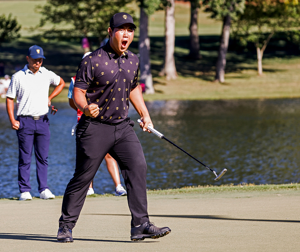 2022 Presidents Cup golf tournament, Charlotte, USA - 23 Sep 2022