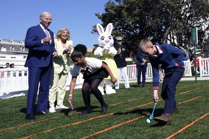 President Joe Biden & First Lady Jill Biden at the Easter Egg Roll
