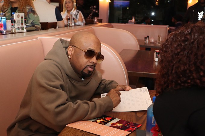 Meatless Mondays with Jermaine Dupri (at Clutch Restaurant/Atlanta)