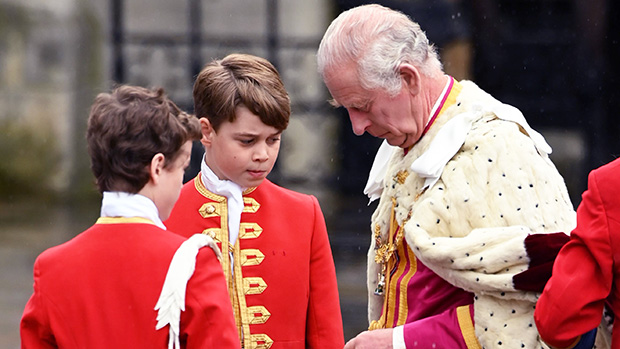 Prince George King Charles coronation