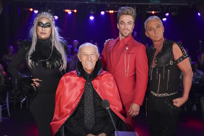 Len Goodman In Costume on ‘DWTS’