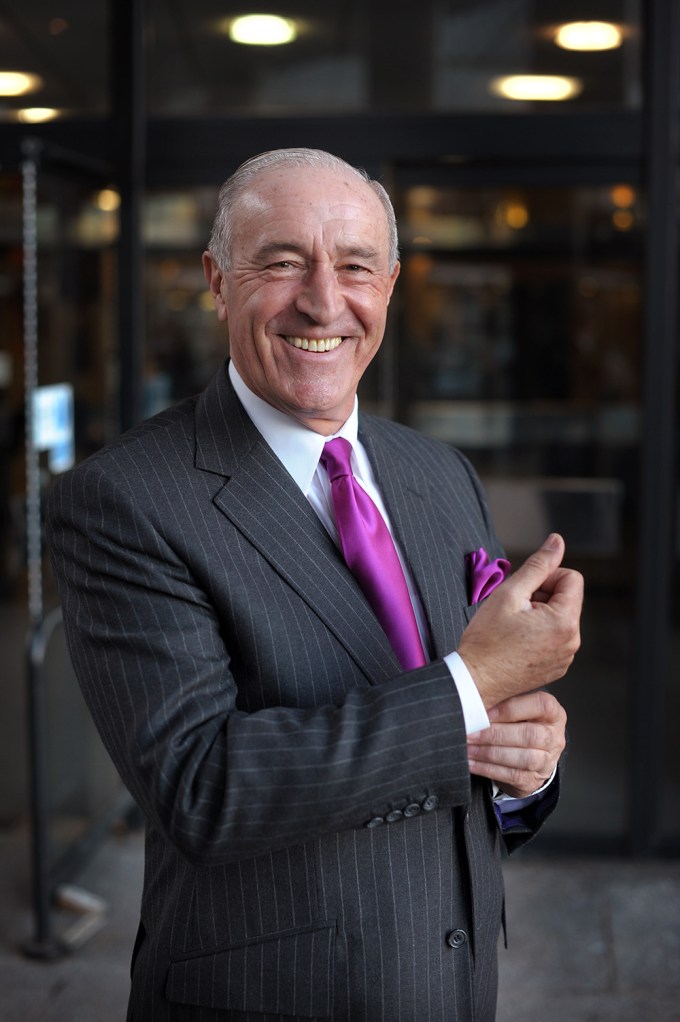 Len Goodman During A TV Appearance