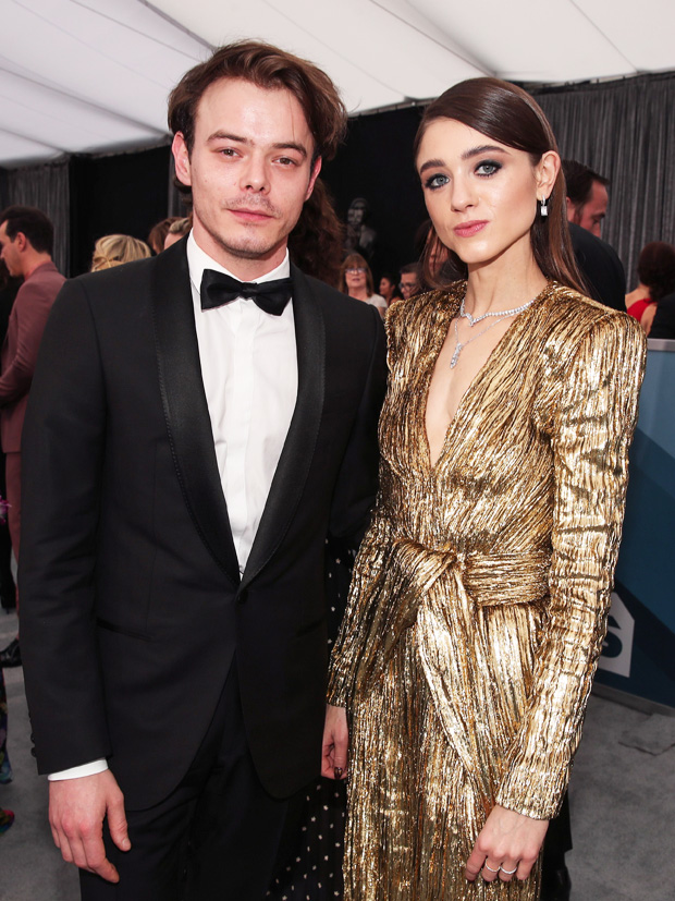 Charlie Heaton and Natalia Dyer