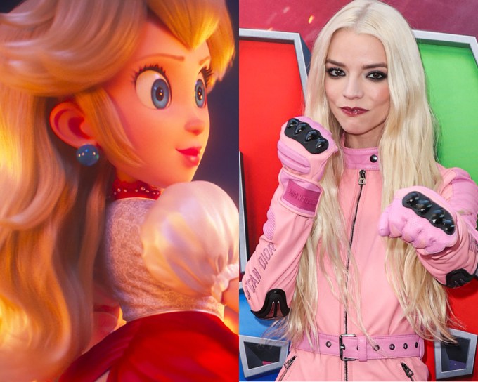 Anya Taylor-Joy as Princess Peach