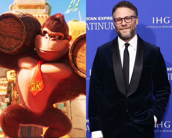 Seth Rogen as Donkey Kong