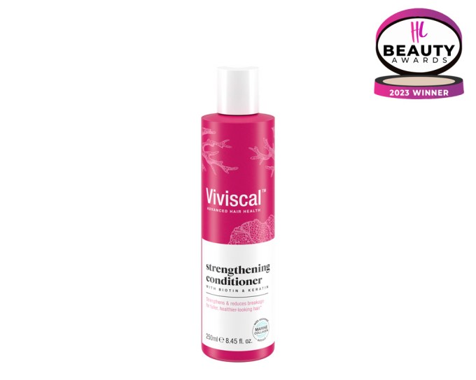 BEST CONDITIONER – Viviscal Strengthening Conditioner, $15, walgreens.com