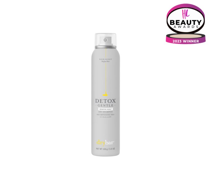 BEST DRY SHAMPOO – Drybar Detox Gentle Sensitive Scalp Dry Shampoo, $28, drybar.com