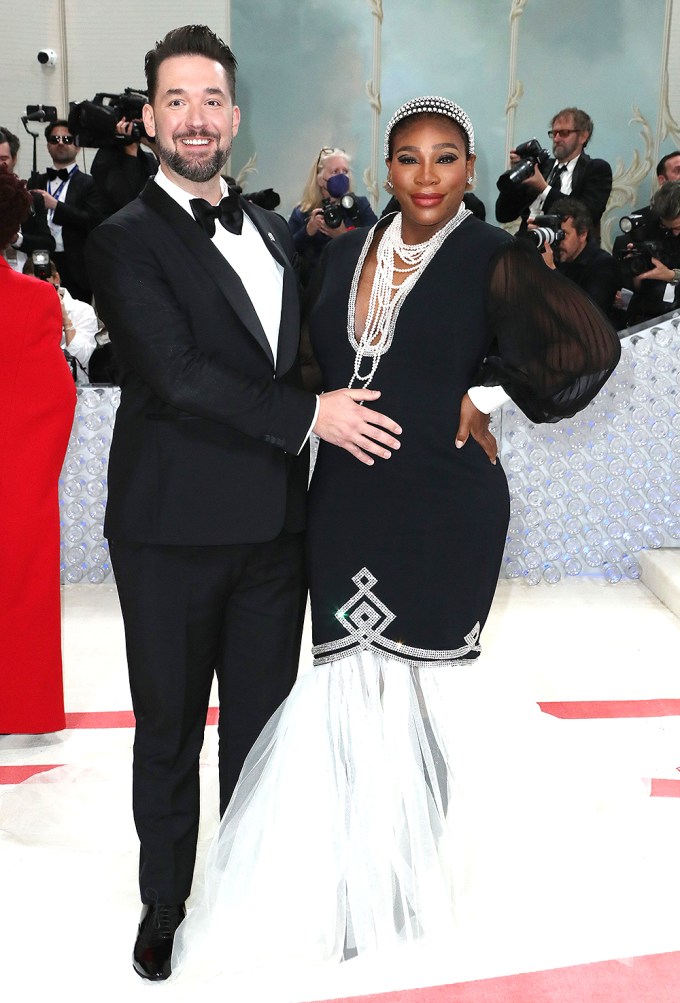 Alexis Ohanian and Serena Williams