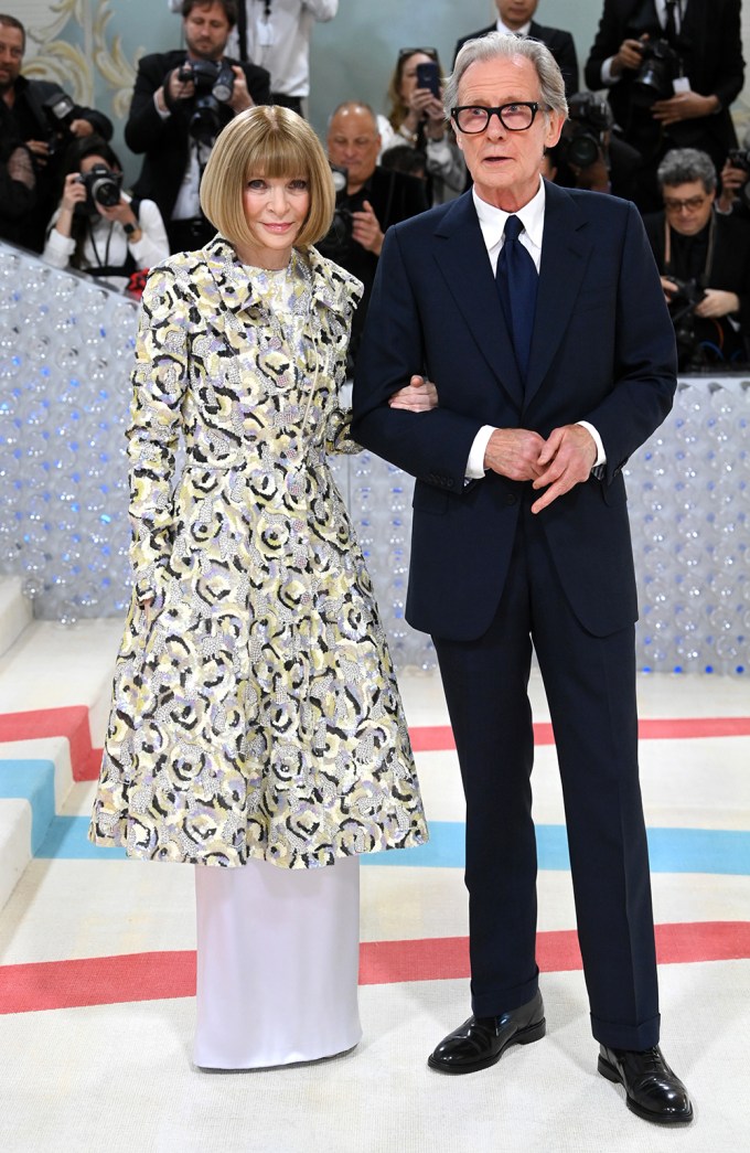 Anna Wintour and Bill Nighy