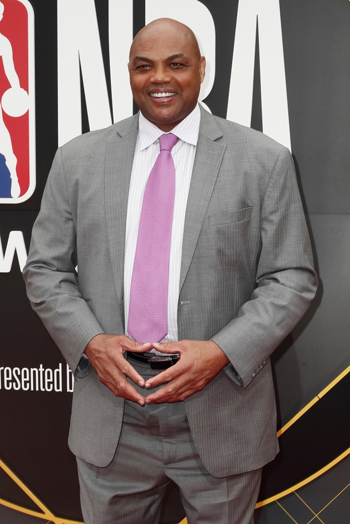 Charles Barkely at the 2019 NBA Awards