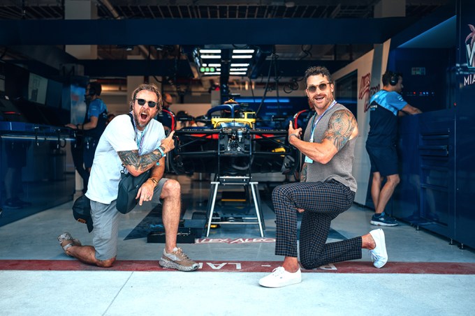 Dax Shepard at the Miami Grand Prix
