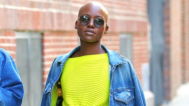 Lupita Nyong'o shaved head