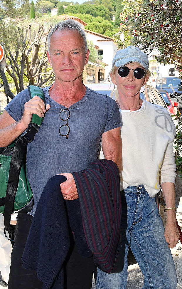 Sting and Trudie Styler