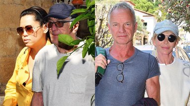 Robert De Niro, Tiffany Chen, Sting, Trudie Styler