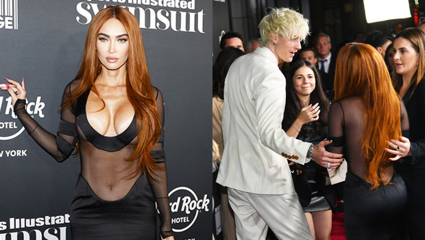 megan fox sheer dress SI: swim