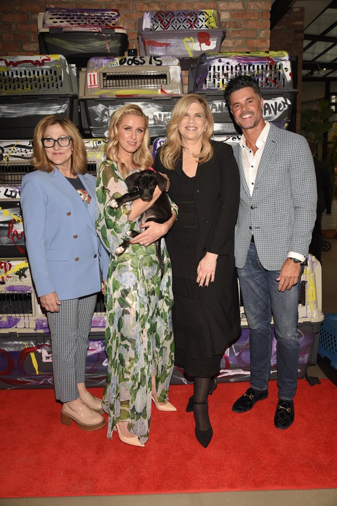 Edie Falco, Nicky Hilton Rothschild, and Kristen Johnston.