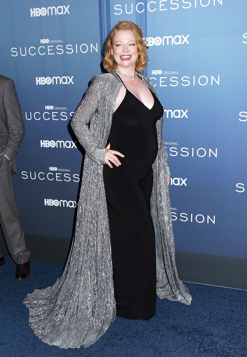 'Succession' Season 4 Premiere held at Jazz at Lincoln Center on March 20, 2023 in New York City, NY. 20 Mar 2023 Pictured: Sarah Snook. Photo credit: Steven Bergman/AFF-USA.COM / MEGA TheMegaAgency.com +1 888 505 6342 (Mega Agency TagID: MEGA959257_034.jpg) [Photo via Mega Agency]