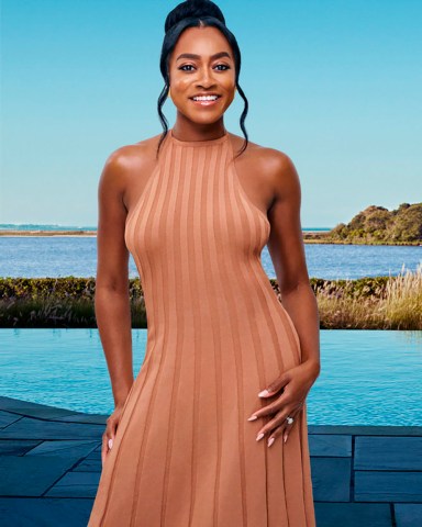 SUMMER HOUSE: MARTHA’S VINEYARD -- Season:1 -- Pictured: Jasmine Cooper -- (Photo by: Stephanie Diani/Bravo)