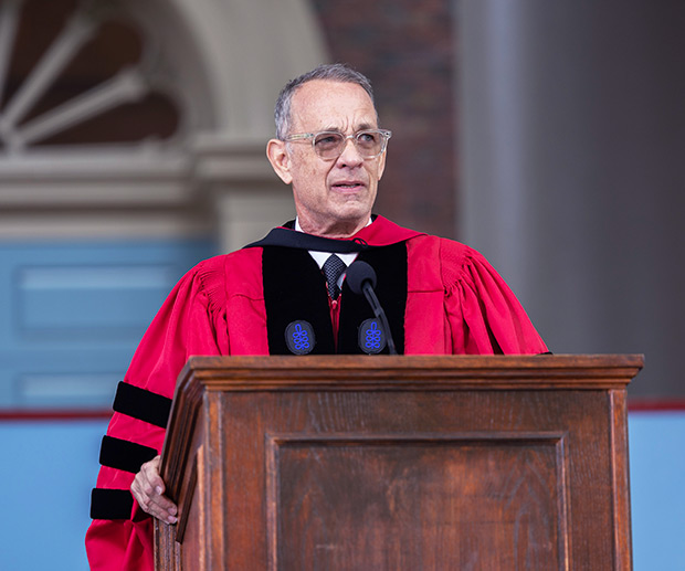 Tom Hanks Harvard Commencement 2023