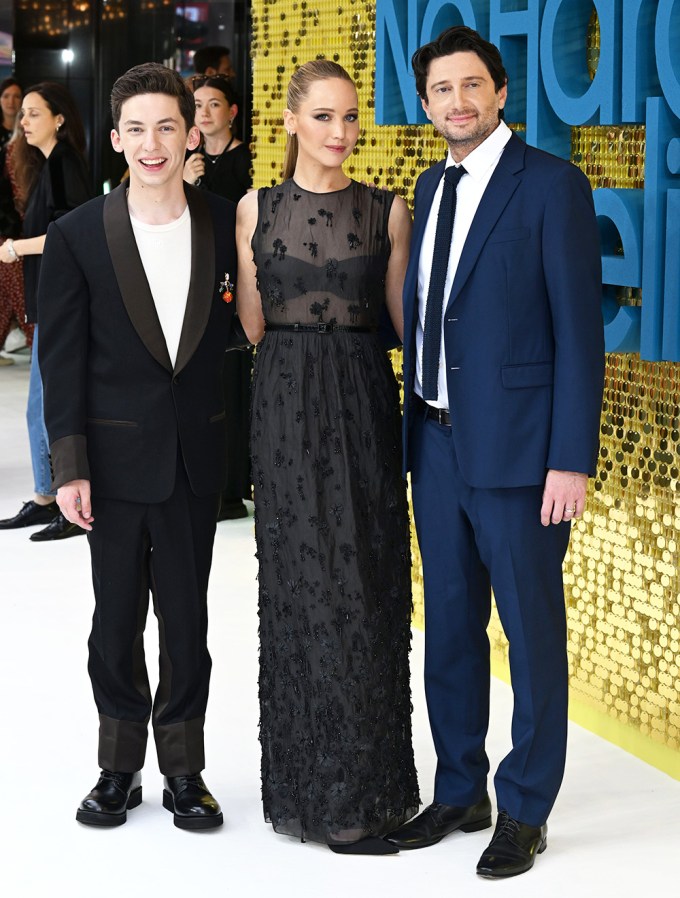 Andrew Barth Feldman, Jennifer Lawrence, Gene Stupnitsky