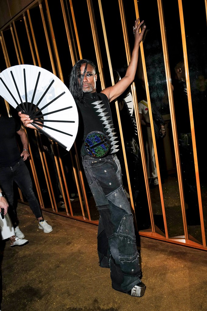 Billy Porter Attends BOOM atop The Standard, High Line Pride Party