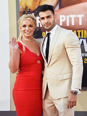 Britney Spears and Sam Asghari