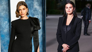 hailey bieber, selena gomez