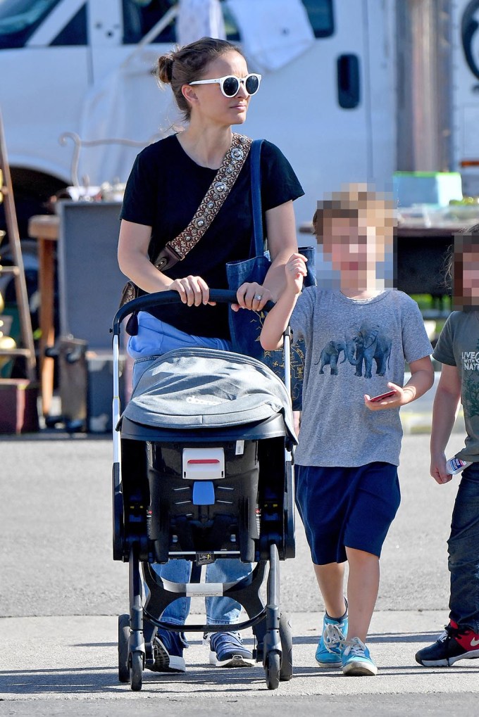 Natalie Takes Her Family To Flea Market