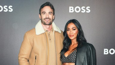 Thom Evans and Nicole Scherzinger