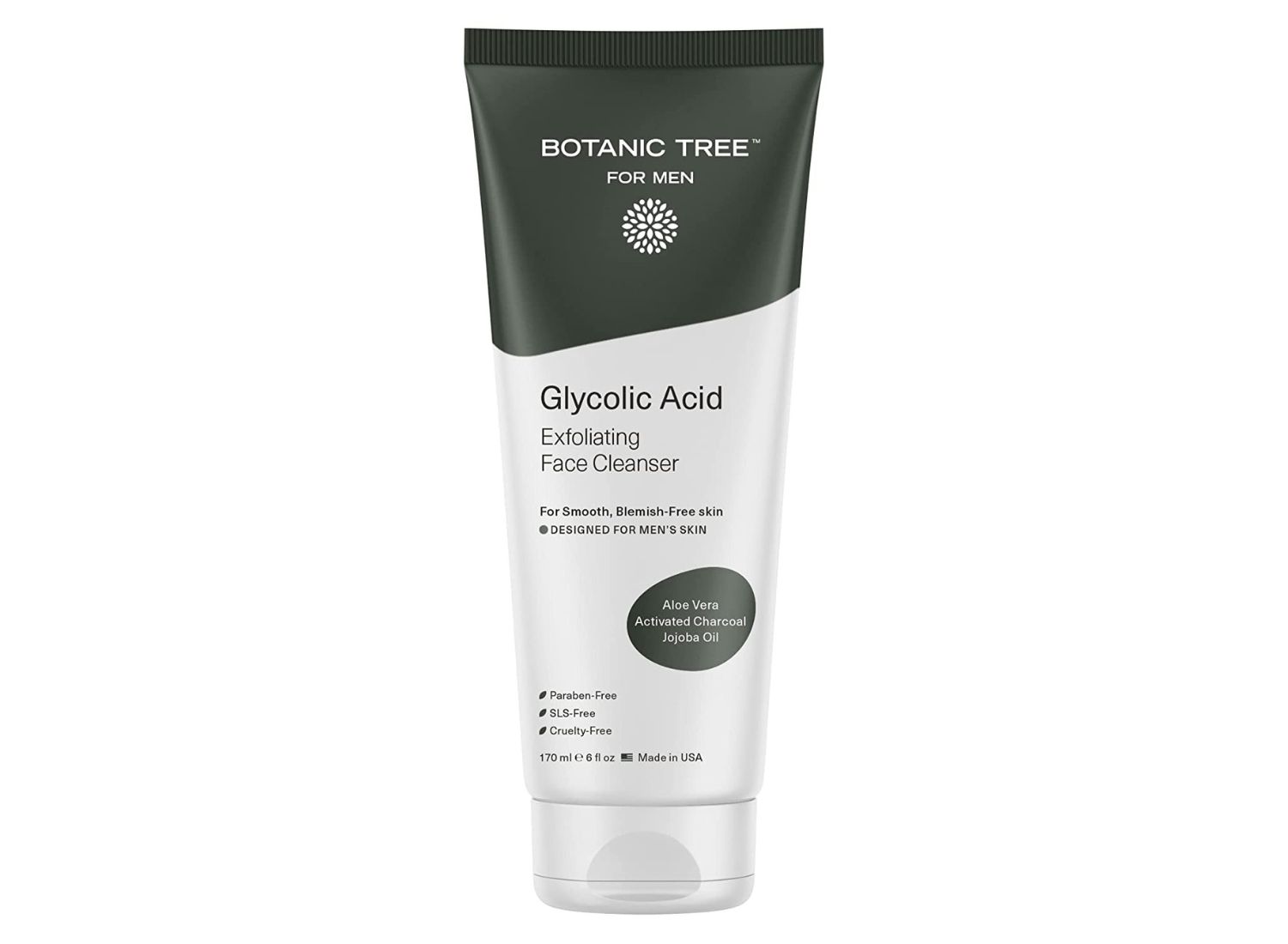 botanic tree face wash for men