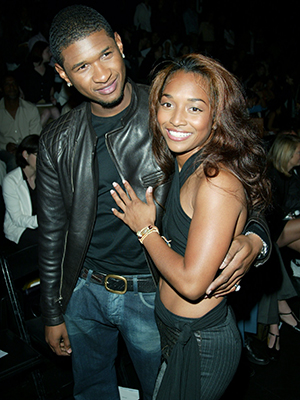 Usher and Rozanda "Chilli" Thomas