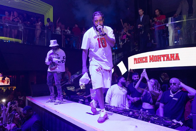 French Montana Kicking Off the Weekend at LIV