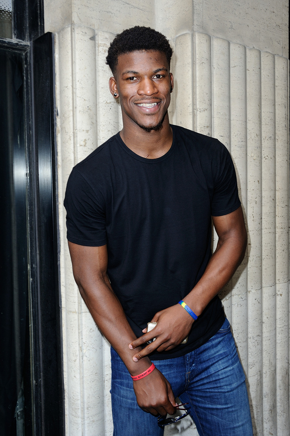 Jimmy Butler attending Cerruti Spring-Summer 2015 men's collection presentation held at Espace Vendome in Paris, France, on June 27, 2014.
Paris Men's Fashion Week - Cerruti Arrivals, France - 27 Jun 2014