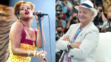 Singer Kelis and actor Bill Murray