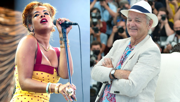 Singer Kelis and actor Bill Murray