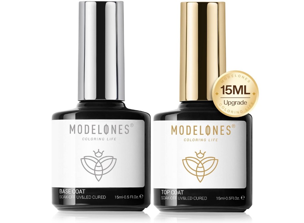 Modelones Gel Nail Polish Base & Top Coat