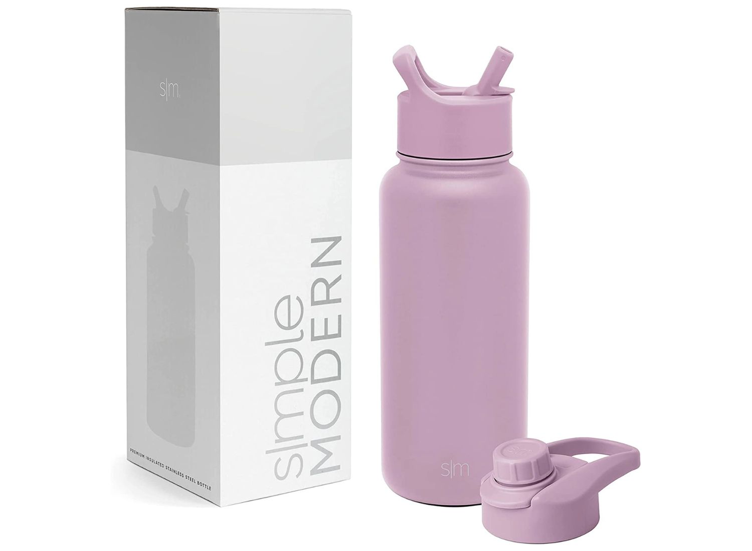 simple modern stainless steel water bottle